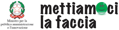Logo di "Mettiamoci la faccia"